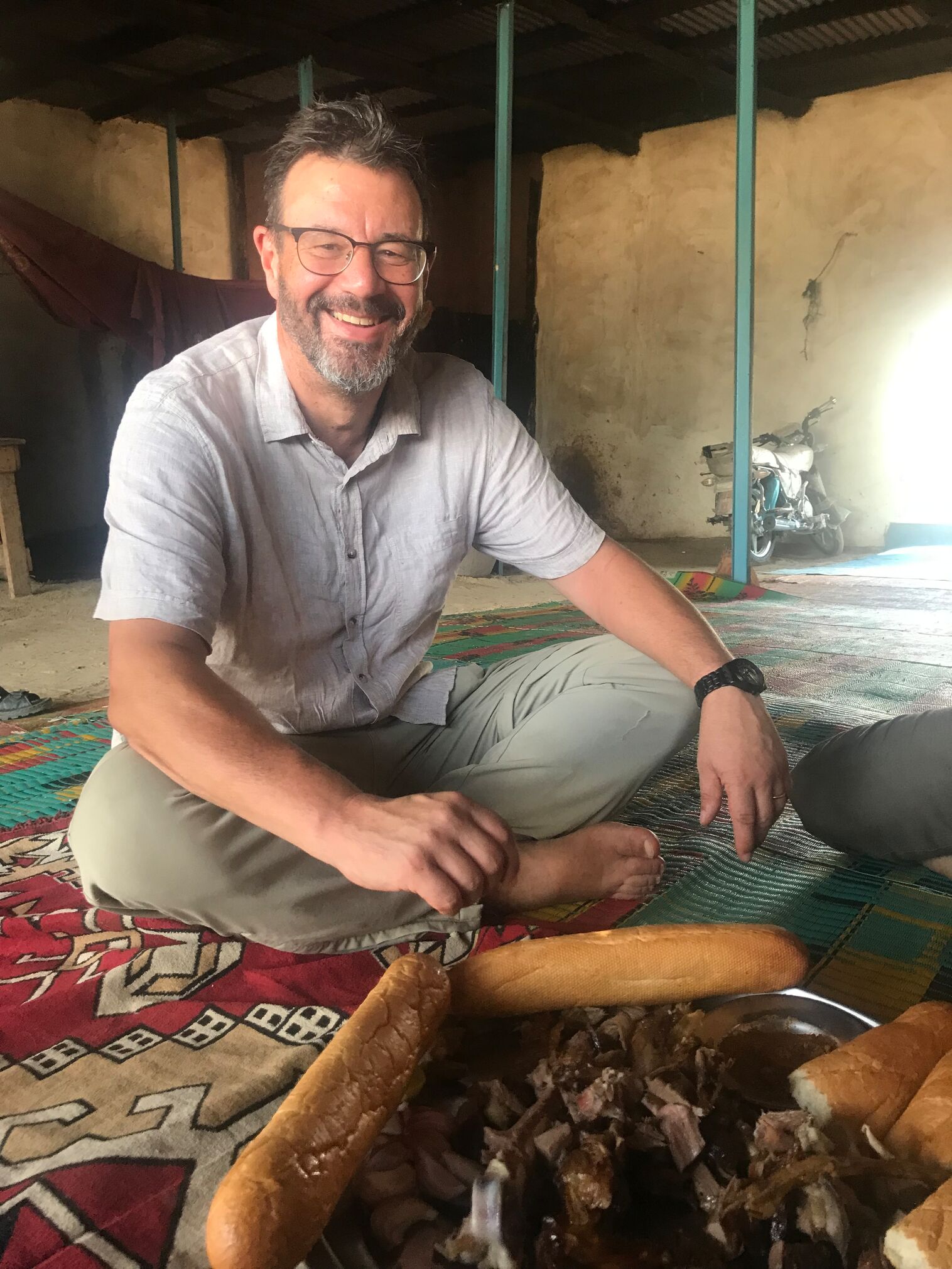 Reto Gmünder auf Reisen